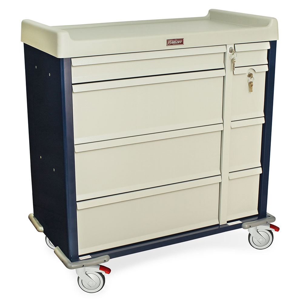 SL600PC Medication Punch Card Cart Right