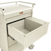 Value Nursing Home Medication Cart, 450 Punch Card Capacity, Key Lock, VLT360PC - Image 3