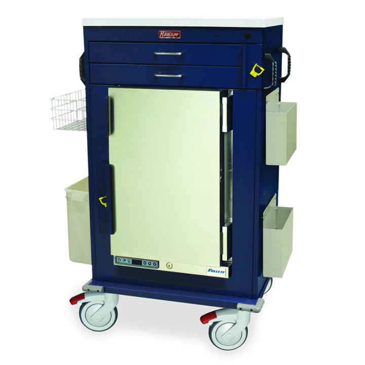 Malignant Hyperthermia Cart with Refrigerator - MH5200B - Harloff Malignant Hyperthermia Cart with Refrigerator - MH5200B - Harloff