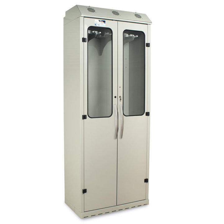SC8036DRDP SureDry Scope Drying Cabinet - Gray Quarter Right Closed
