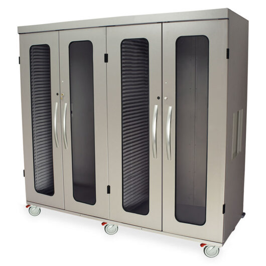 MSPM84-20GK Sand Medical Supply Storage Cabinets - Quarter Left