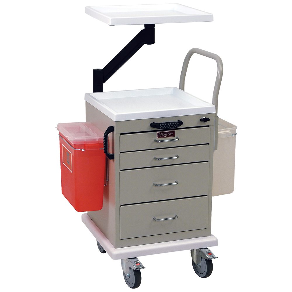 Medical Cart Cup and Straw Holders, Direct Mount, AL23 - Harloff