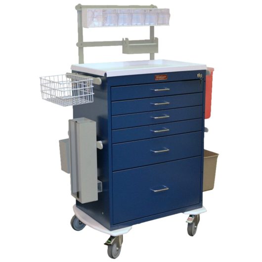 6456 - Deluxe Anesthesia Cart