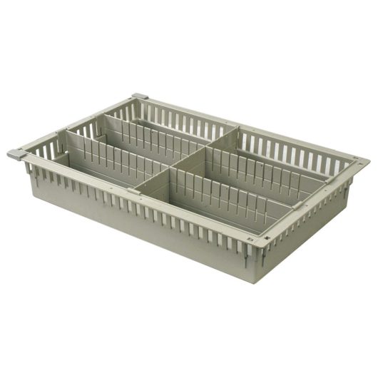 81031-6 - ABS Basket-Style Tray with Dividers