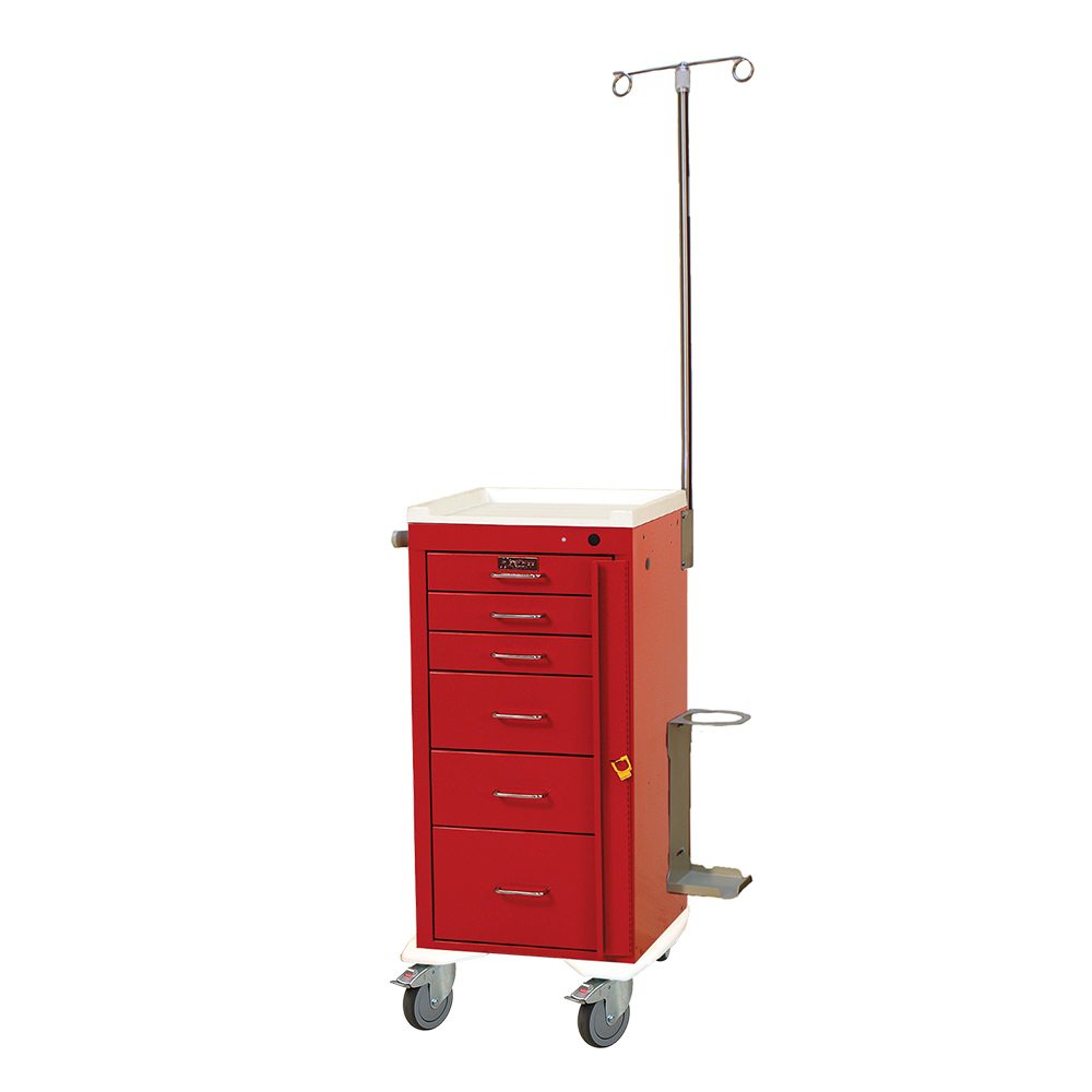 Six Drawer Aluminum with Breakaway Lock