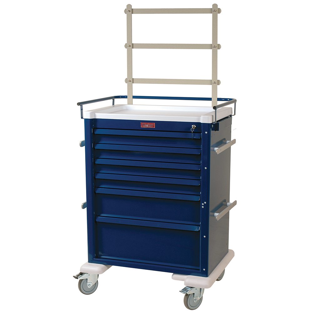 AL809K6-ANS - Aluminum Emergency Cart