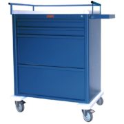 AL8W10K4DSP - Aluminum Medication Cart