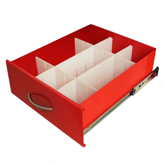 MD18-DIV6-B Crash Cart Drawer Dividers