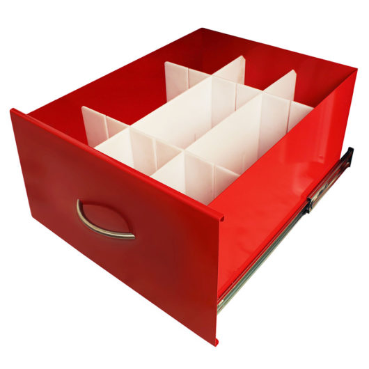 MD18-DIV9-B Crash Cart Drawer Dividers