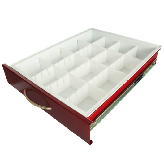 MD18-TRAYDIV3-S Procedure Cart Drawer Dividers