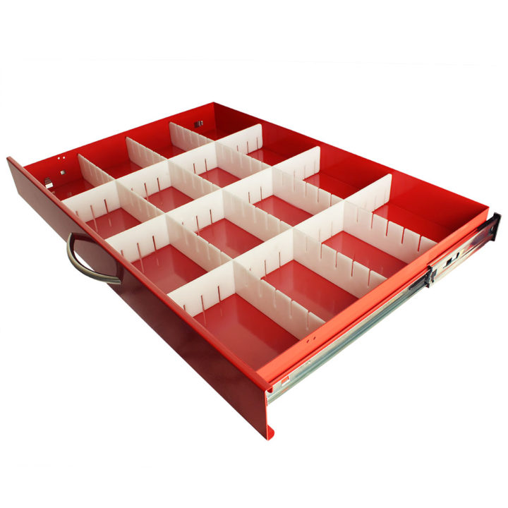 MD30-DIV3-B Acute Care Cart Drawer Dividers