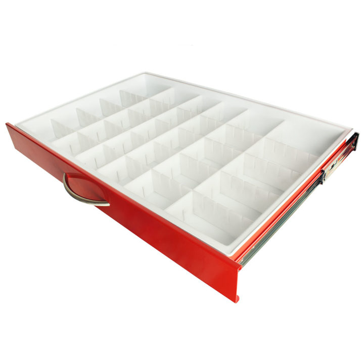 MD30-TRAYDIV3-S Medical Drawer Organizer Tray