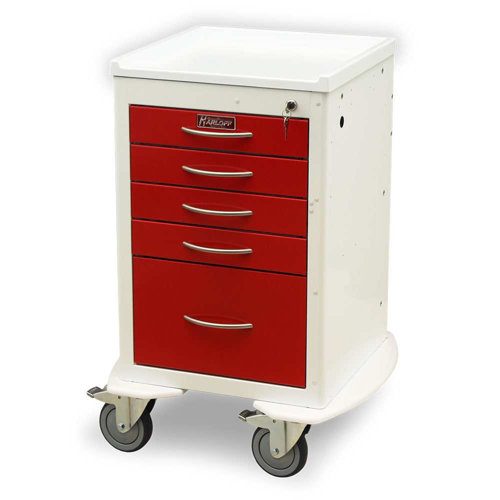 MSeries Mini Width Medical Carts, MDS18 Harloff