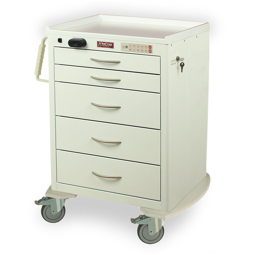 MSeries Medium Width Medical Procedure Carts, MDS24 Harloff