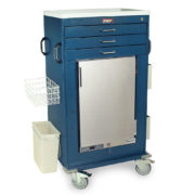 Malignant Hyperthermia Cart with Refrigerator - MH5300K - Harloff