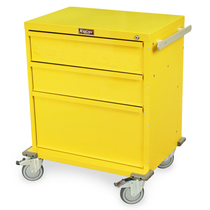 RRC344YL COVID-19 rapid response cart new