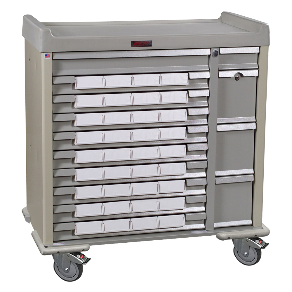 Harloff SL36BIN5 Medication Cart Standard Line 36 Med-Bin