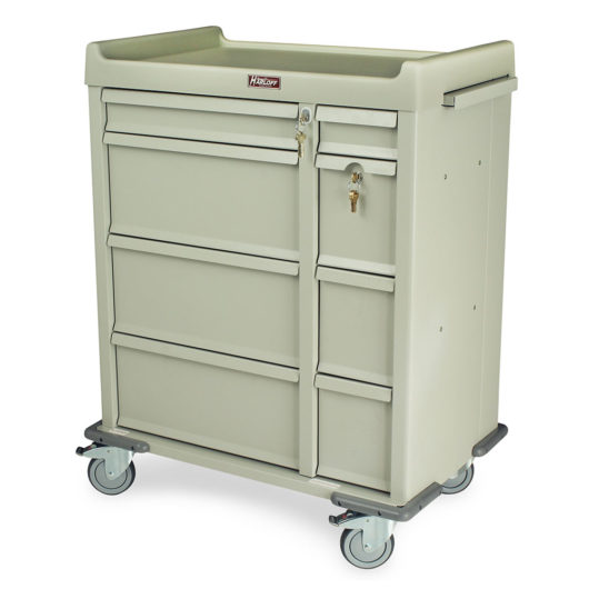 SL480PC Medical Punch Card Cart Left