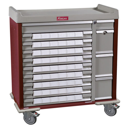 Standard Line Med Bin Medication Cart