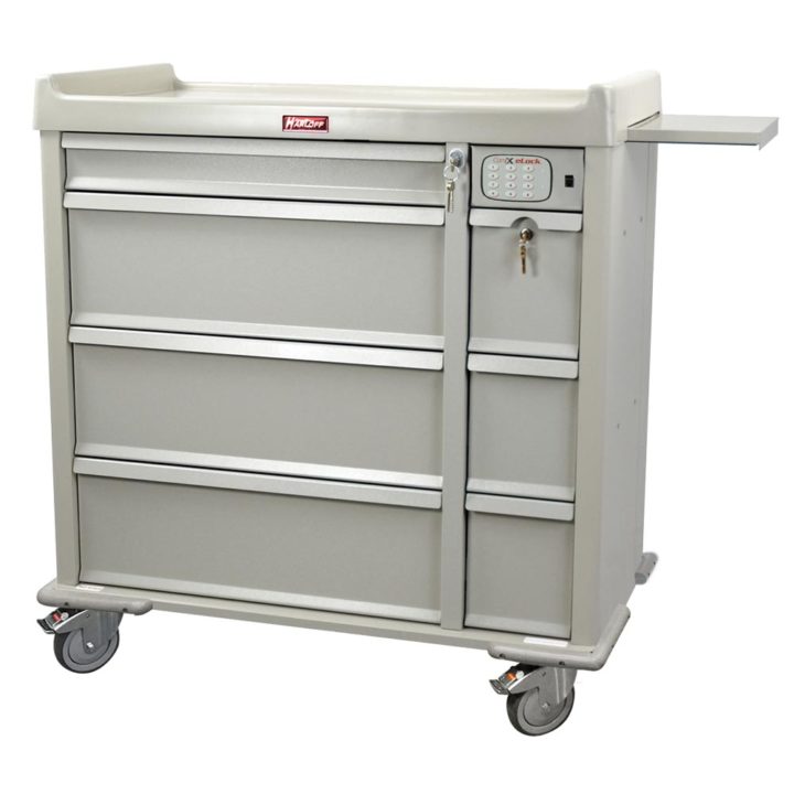 SL600PC-EKC - Punch Card Medication Cart