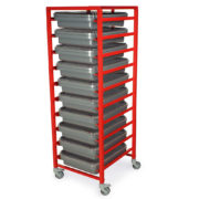 Scope Transit System with Ten Scope Tray Capacity, STC-AL10 - Harloff