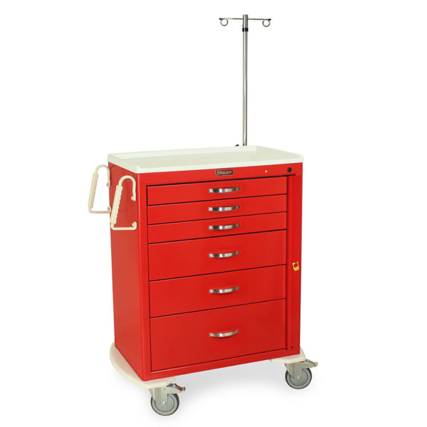 MSeries Tall Emergency Crash Cart with MD30EMG Package, Standard