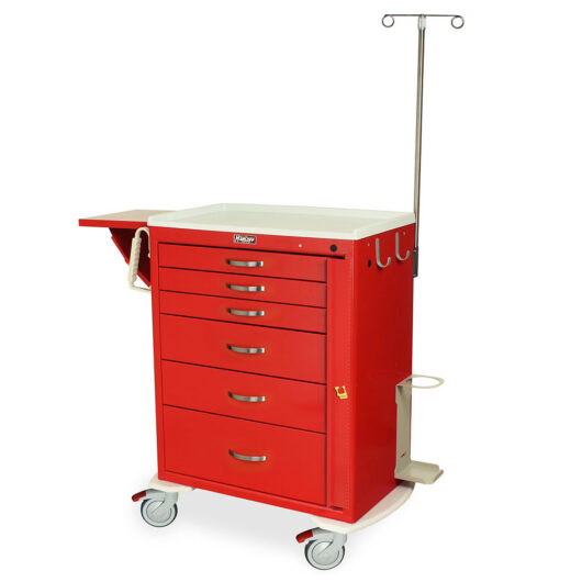 MDS3030B06-EMG1 Emergency Crash Cart - Quarter Left Front New
