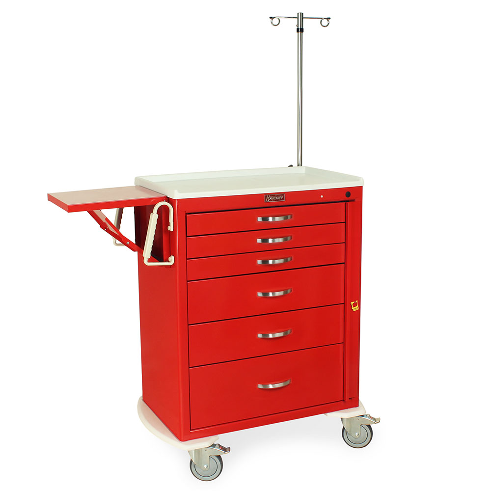 M-Series Tall Emergency Crash Cart with MD30-EMG1 Package 