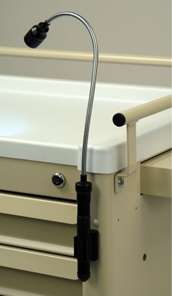 Medical Cart Cup and Straw Holders, Direct Mount, AL23 - Harloff