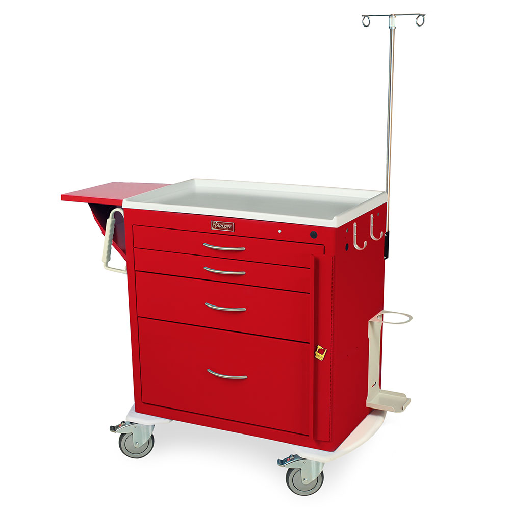MSeries Short Emergency Crash Cart with MD30EMG1 Package, Standard