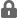 Lock key icon
