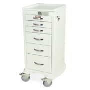 M-Series Mini Width Medical Carts, MDS18 (multiple heights and