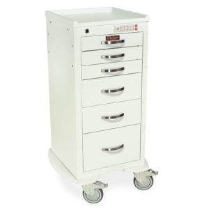MDS1830EKC06 Small Anesthesia Cart - Quarter Right
