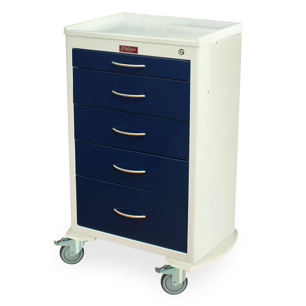 Aluminum Storage Bin for Medication Carts, AL2394 - Harloff