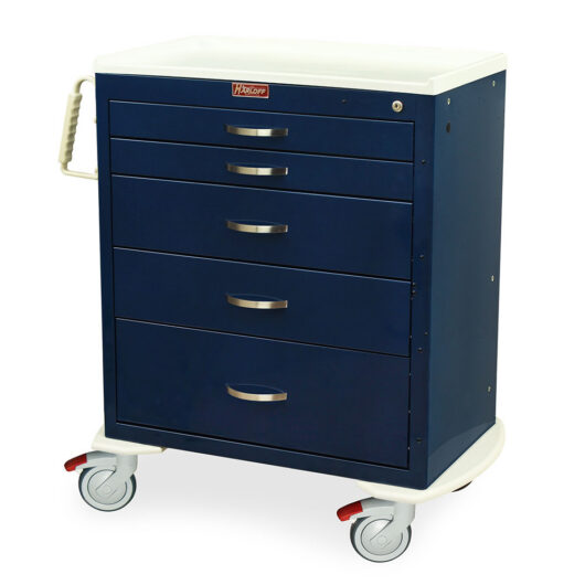 MDS3027K05 General Anesthesia Trolley Cart - Quarter Left