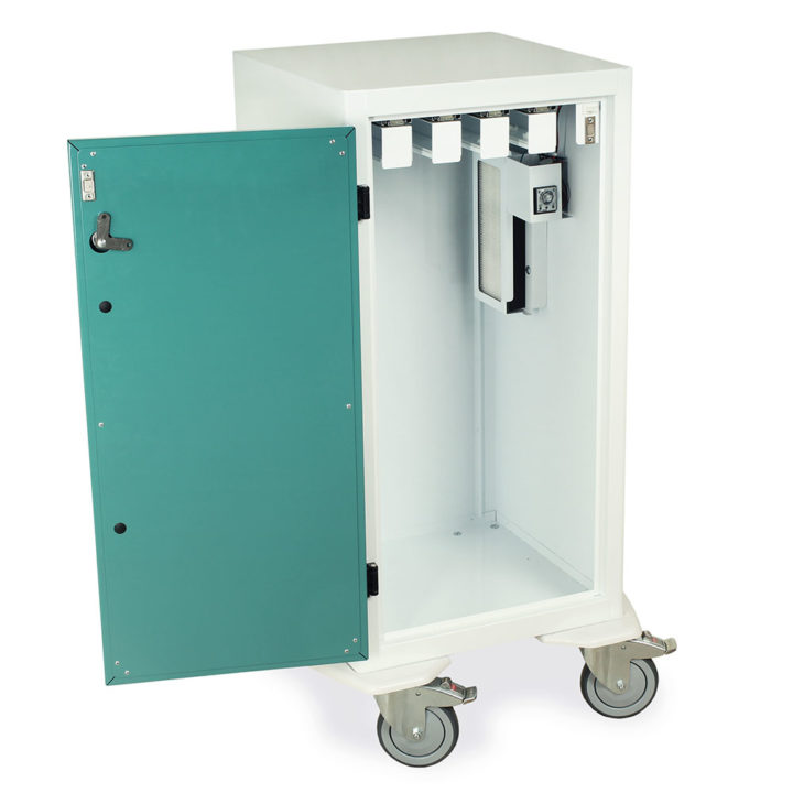 DSC-DP Savary Dilator Drying Cart - Quarter Right Open