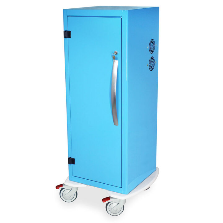 Tall Savary Dilator Storage Cart, DSC24TK - Harloff