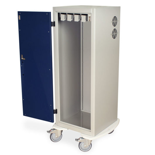 DSC24T Savary Dilator Storage Cart - Quarter Left Open