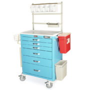 M-Series Tall Anesthesia Cart with MD30-ANS3 Package, Standard