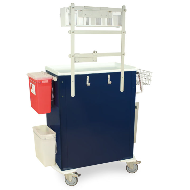 MDS3030E06-ANS3 Cart for Anesthesiology - Quarter Right Back New