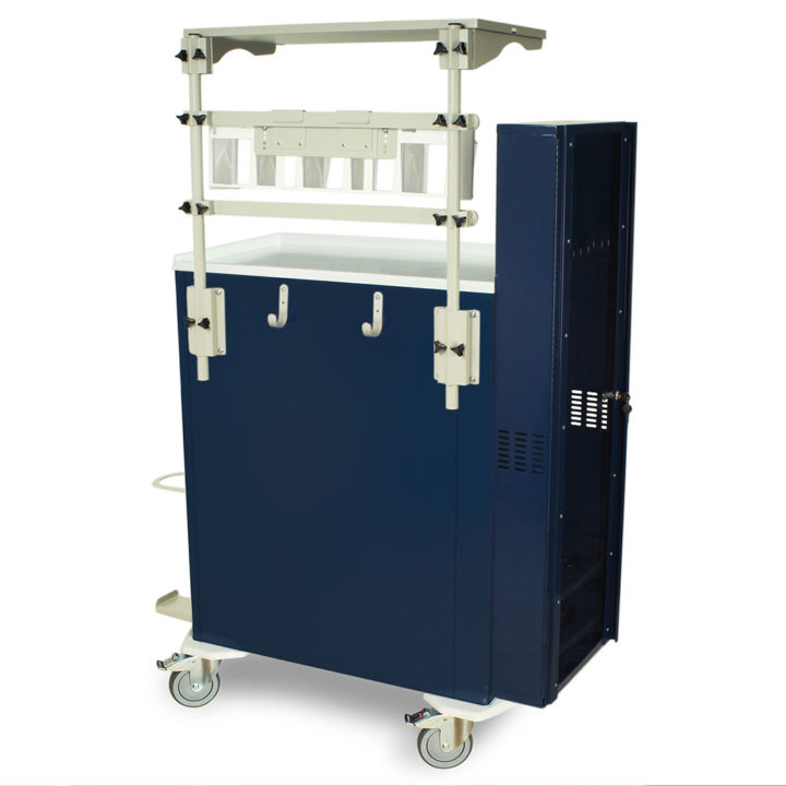 MDS3030K16-AIRWAY Difficult Airway Cart - Quarter Left Back