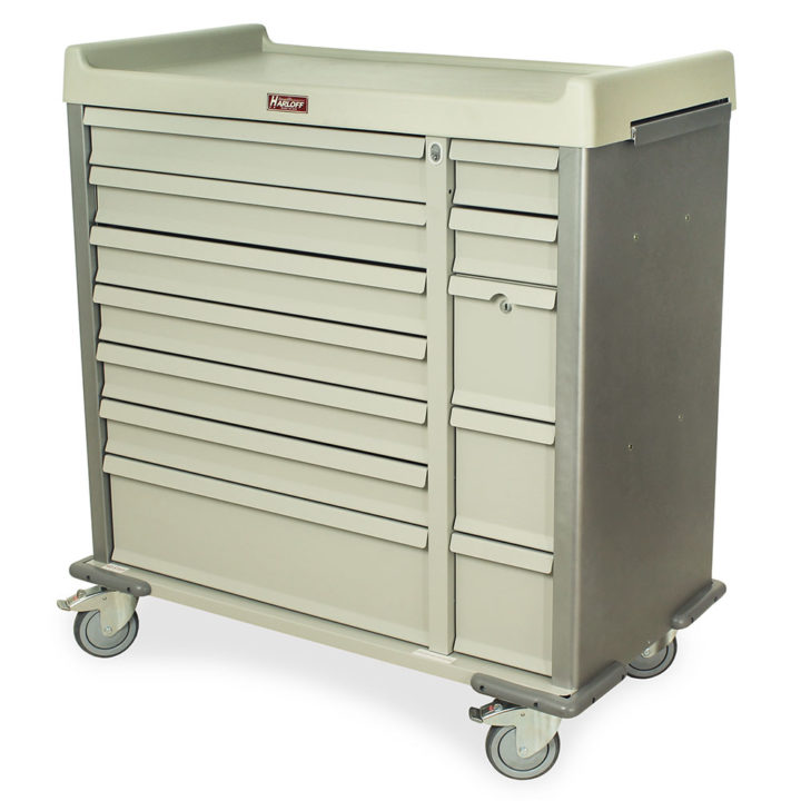 SL72MD Multi-Dose Bin Medication Cart