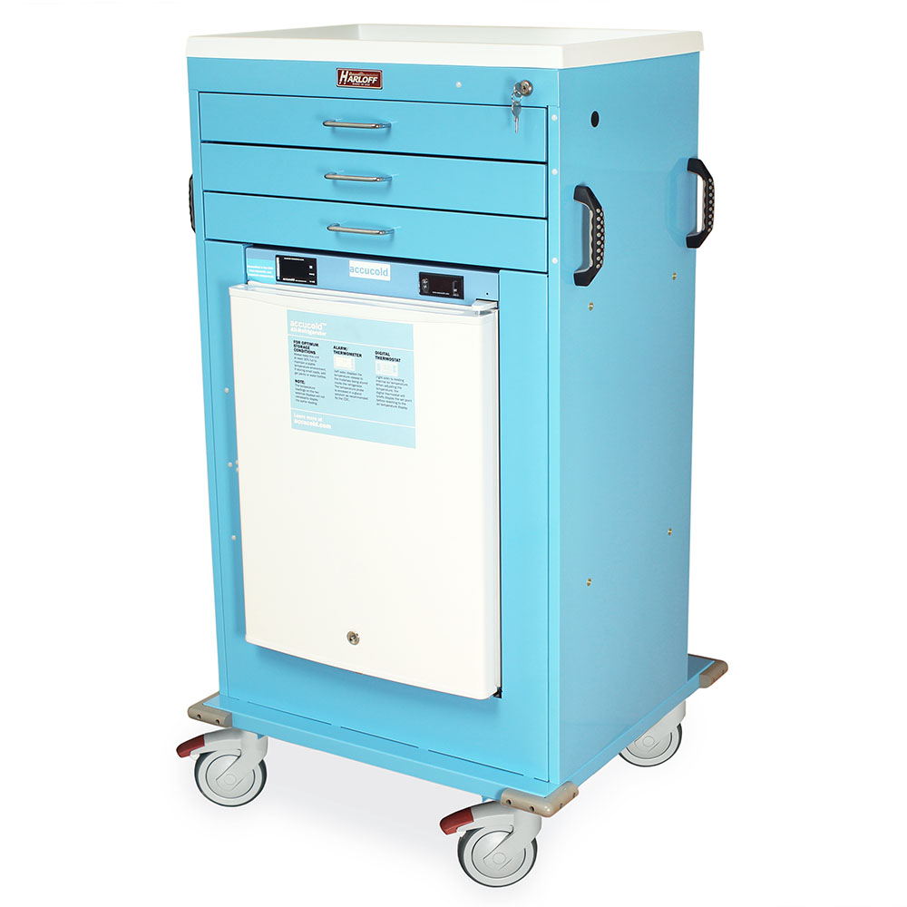 VR4300K-AC Mobile Vaccine Refrigerator - Quarter Left