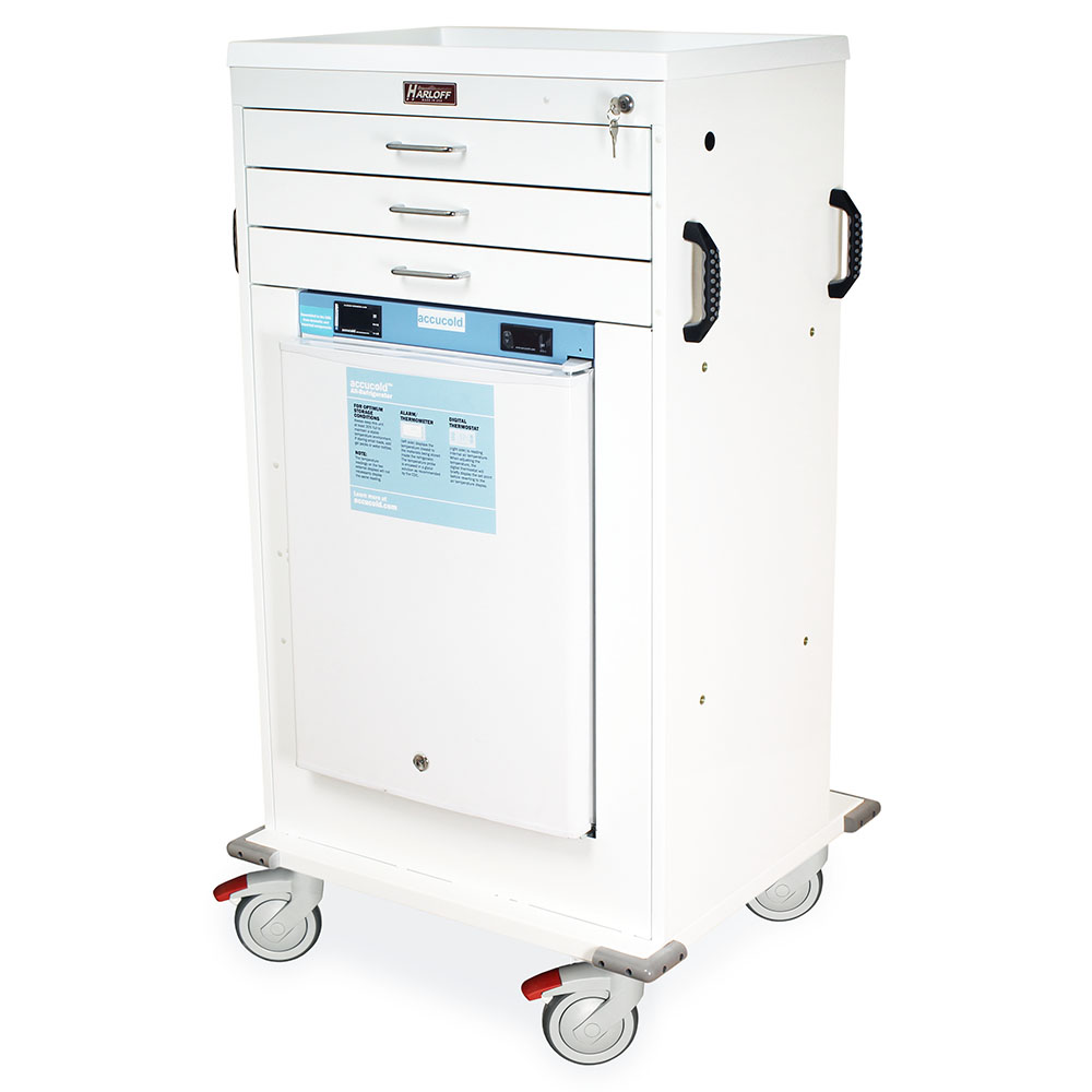 VR4300K-AC Mobile Vaccine Refrigerator - Quarter Left