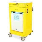 Mobile Refrigerated Vaccine Cart, Two Drawer, Key Lock, VR4302K-AC - Image 3
