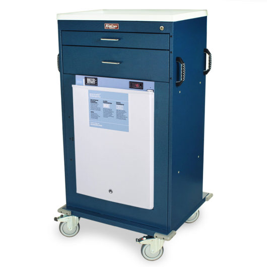 VR4302K-AC Refrigerated Vaccine Cart - Quarter Left