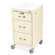 M3DS1824K03 Beige Isolation Mini Cart - Quarter Left