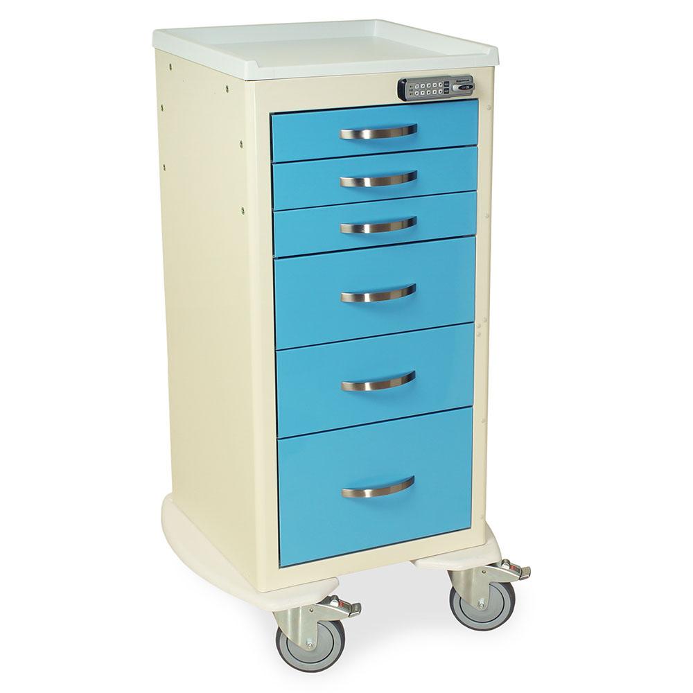 Aluminum Storage Bin for Medication Carts, AL2394 - Harloff