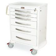 A-Series Lightweight Medical Cart, Tall Height, Standard Width