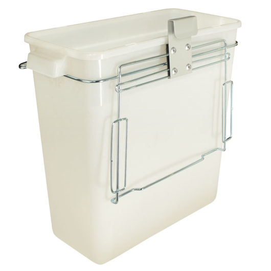 WASTE3GALRC Medical Cart Waste Container with Rail Clip